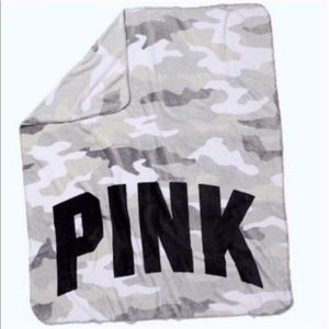 Victoria Secret PINK Camo Blanket